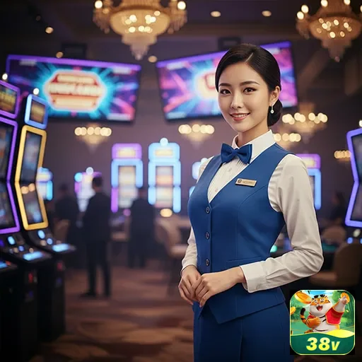 Ilustração de Experiência de Jogo em Slot Games