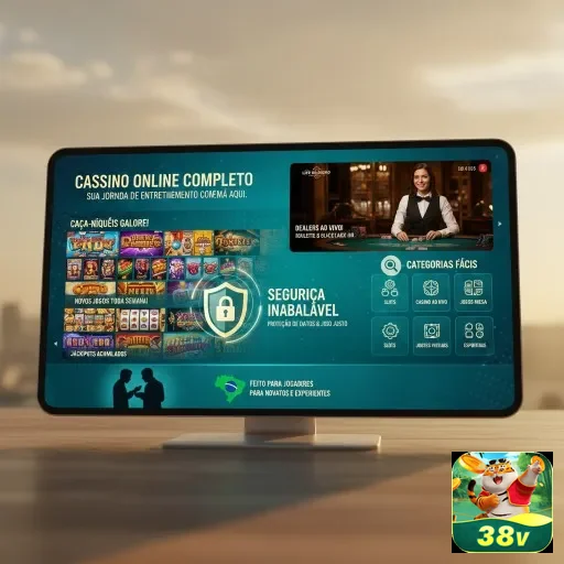 Ilustração de Explore os serviços VIP da 38v para jogadores brasileiros